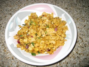 Chappati Upma 1